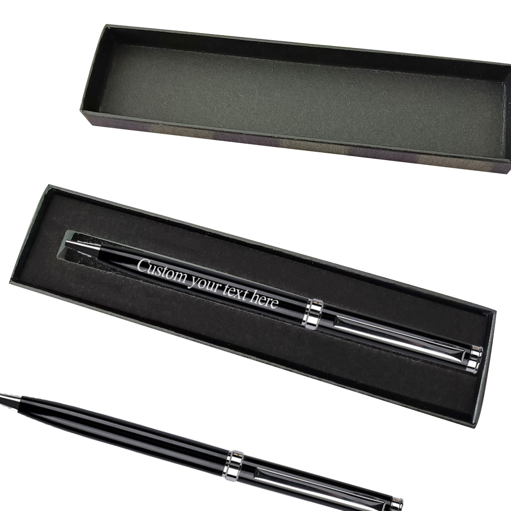Stationery Office And School Supply Stores - Custom Personalized Ballpoint Pen Gift Box