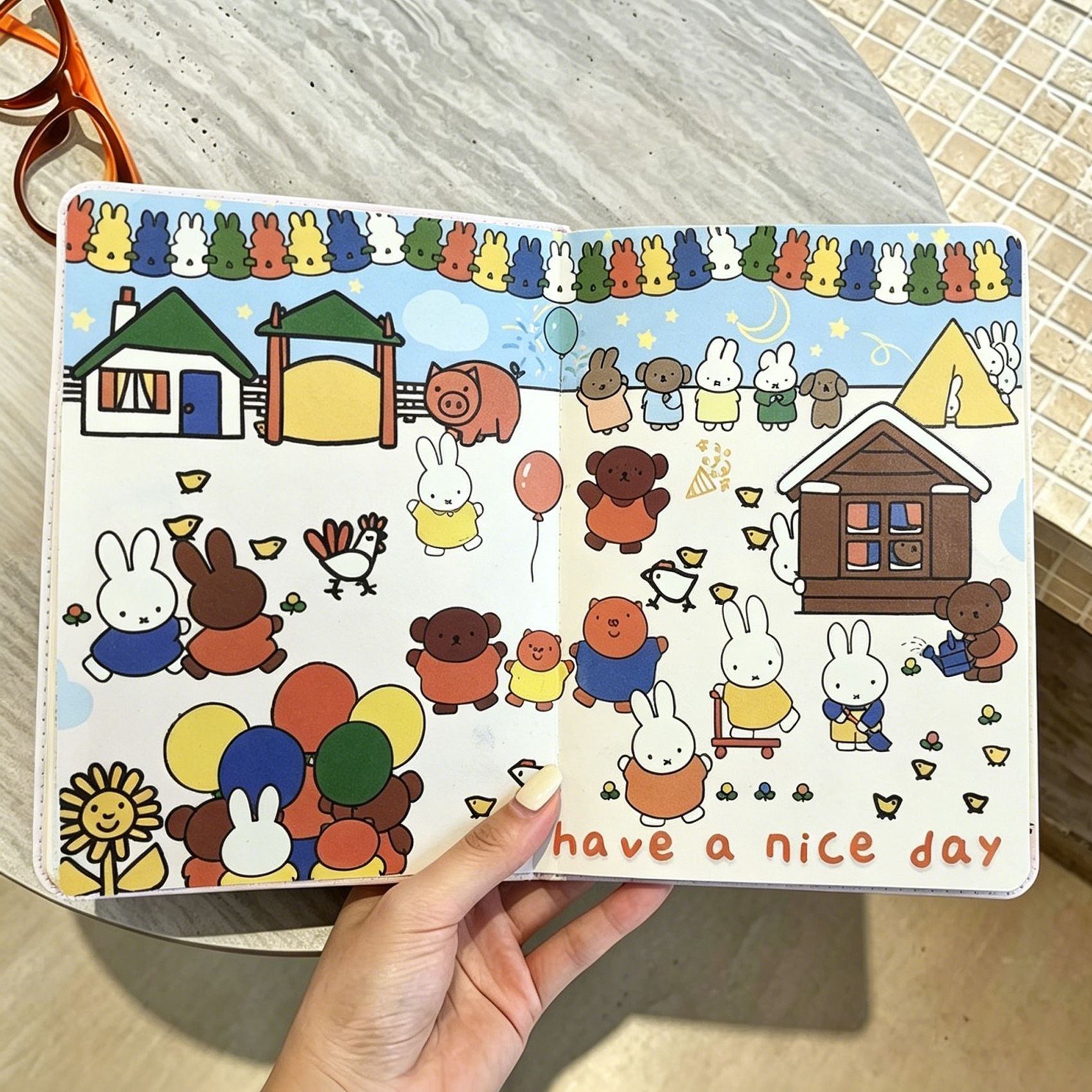 Cute Kawaii Miffy B6 Cartoon I - Stationery Supplier review and price
