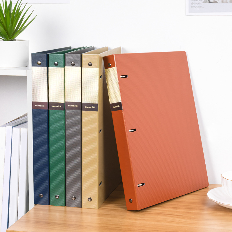 A4 Three Hole Ring Binder Heav - Binder Clip Assorted review and price