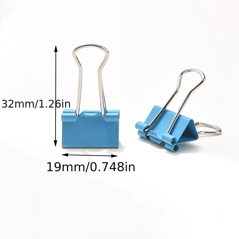 50 Pack Random Color Long Tail - Binder Clip Assorted review and price