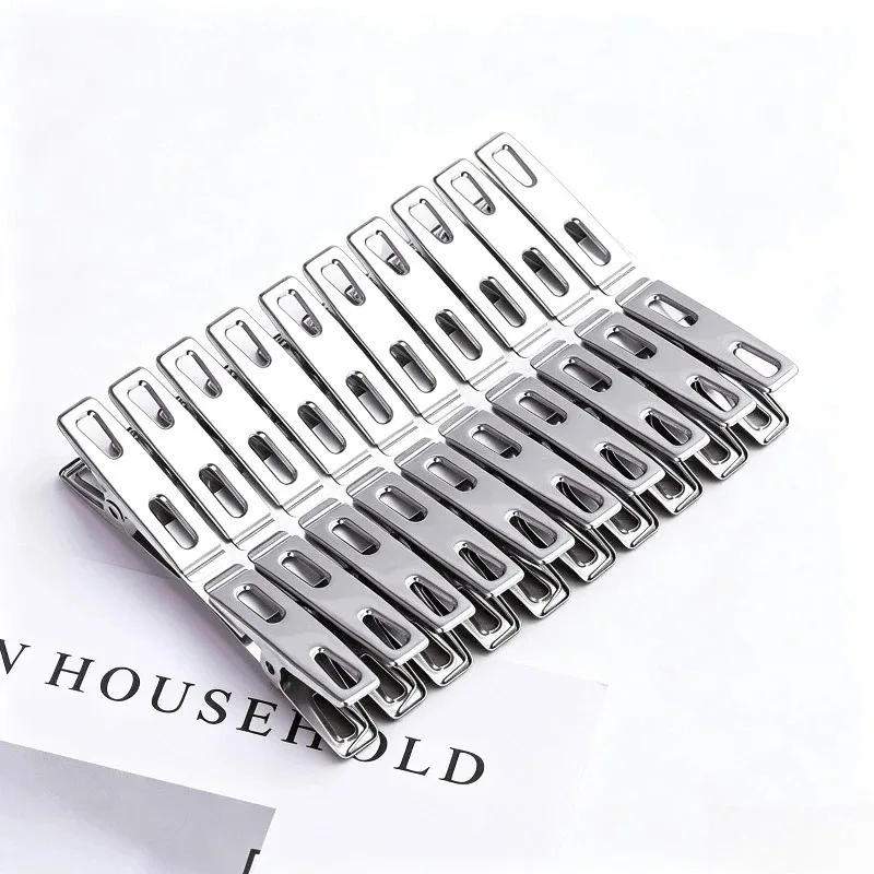 20pcs Stainless Steel Clothesp - Binder Clip Assorted review and price